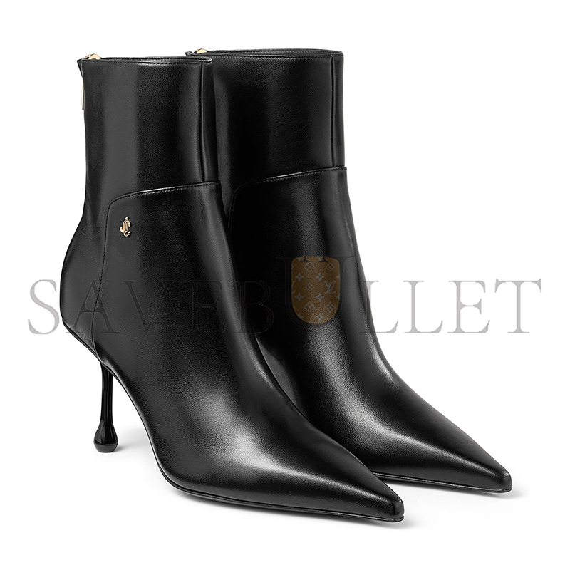 Ji*y Ch* cycas ankle boot 80 black nappa leather ankle boots cycasab80nap010003